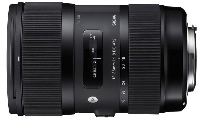 Sigma 18-35mm f/1.8 DC HSM Art lens for Canon (open package)
