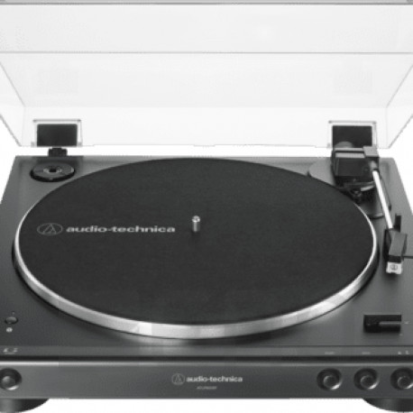 Audio Technica vinüülplaadimängija AT-LP60XBT, must