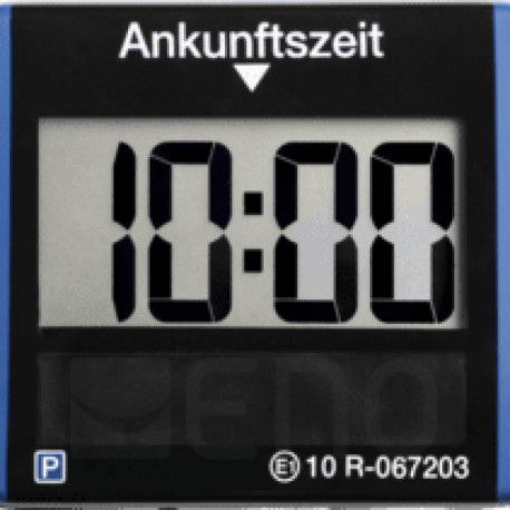 Needit PARK LITE Solar elektr. Parkscheibe Zulassung blau