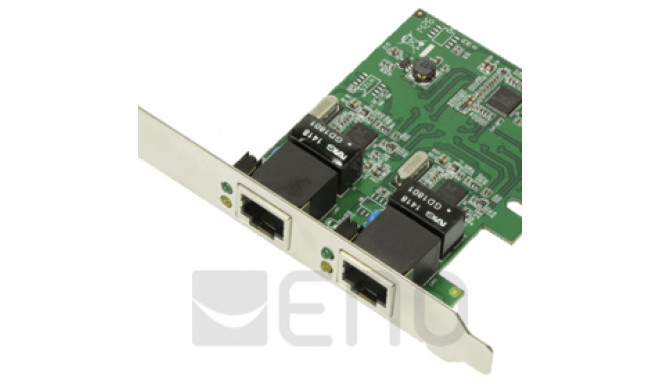 LogiLink 2-Port Gigabit LAN PCI-Express Karte