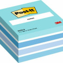 Märkmepaber iseliimuv POST-IT, 76x76mm, märkmekuup 450 lehte, sinised toonid