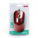 Omega OM0520R arvutihiir | 1000 DPI | USB | punane