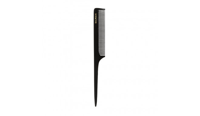 BALMAIN HAIR professionaalne viimistluse kamm juuksurile / Tail Comb Black & White