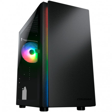 COUGAR PURITY RGB PC Case, Mini Tower, Black