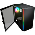 COUGAR | Purity RGB Black | PC Case | Mini Tower / TG Front Panel with ARGB strip / 1 x ARGB Fan / 3