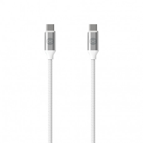 Forever cable USB-C - USB-C 1,2 m 3A 20W WHP12320 white