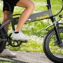 Kokkupandav elektrijalgratas ITALWIN K2 XL (36V / 10,5 Ah), valge