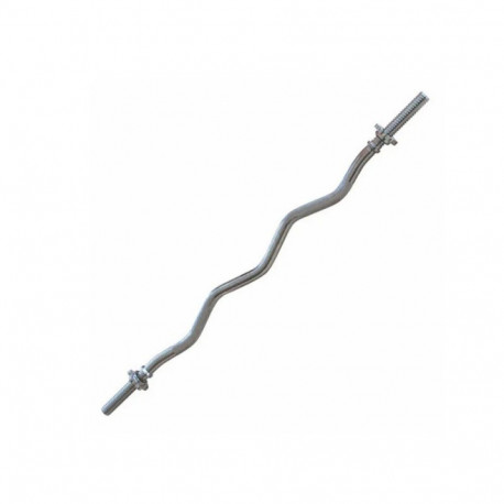 Tõstekang TUNTURI Curlbar, 30 mm, 120 cm, Screw