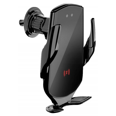 Maxlife telefonihoidik autosse + juhtmevaba laadija 15W (MXCH-08)