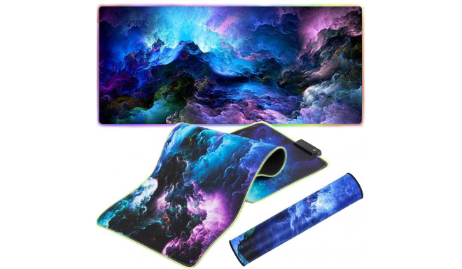 Goodbuy Cosmic Waves XXL mänguhiirepadi RGB | 900 x 400 | 7 režiimi