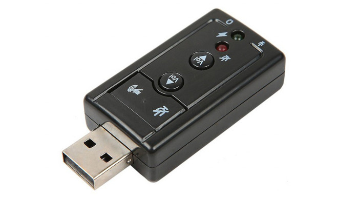 Goodbuy sound card USB | 7.1 | Adjustable Volume | Microphone