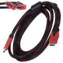 Fusion HDMI kaabel v2.0 | 4K | 10m punane