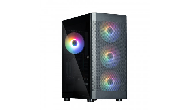 Zalman i4 TG Black, RGB fan x4