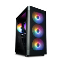 Zalman i4 TG black, fan x4