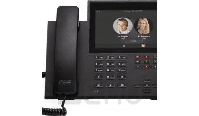 Auerswald COMfortel D-600 SIP-Telefon schwarz