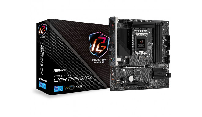 ASRock Z790M PG LIGHTNING/D4 motherboard