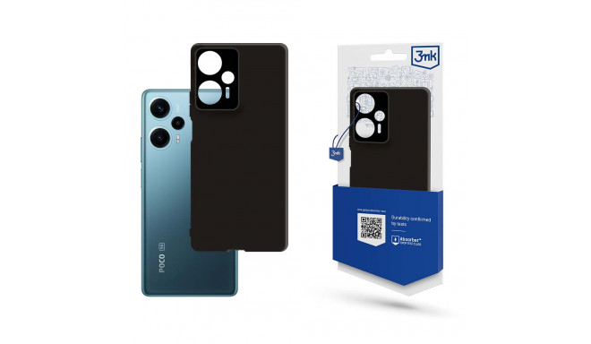 Xiaomi POCO F5 - 3mk Matt ümbris must