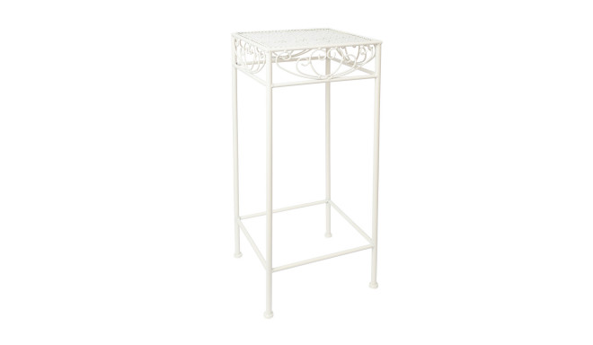 Flower stand SANDY 28x28xH70cm, antique white