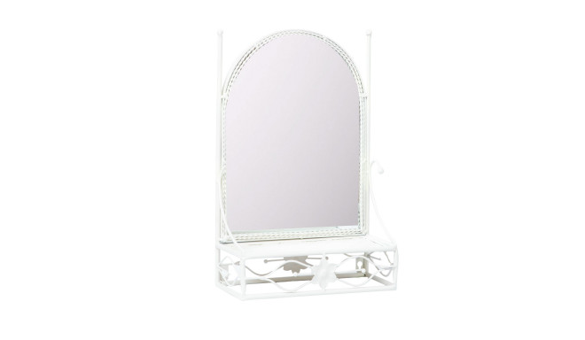 Mirror SANDY with shelf and hook 28x13xH43cm