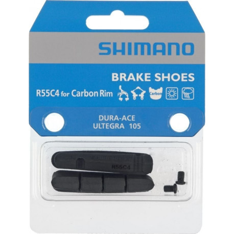 Brake pads Shimano R55C4 // for carbon/carbon fiber rims