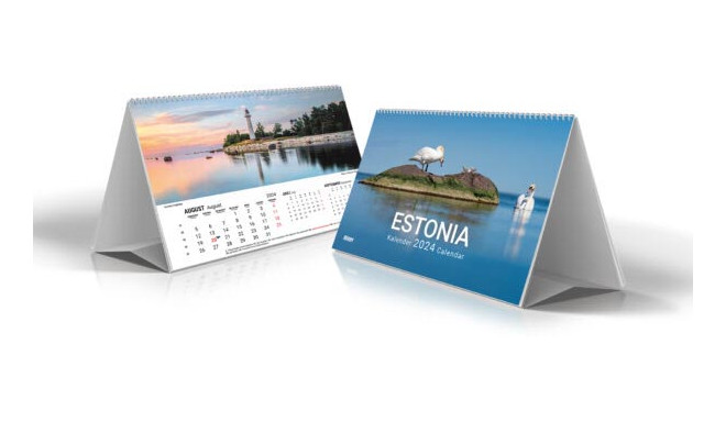 Desk calendar Estonia 2024 - Calendars - Photopoint