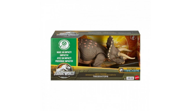 Figure Jurassic World EKO Triceratops Habitat Defender