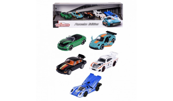 Vehicles Porsche, 5-pack