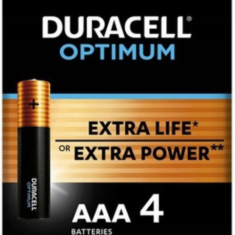 Optimum AAA LR3 patareid, 4 tk, blisterpakend