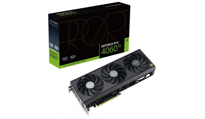 Graphics card GeForce RTX 4060 Ti PROART OC 16G GDDR6 128bit 3DP