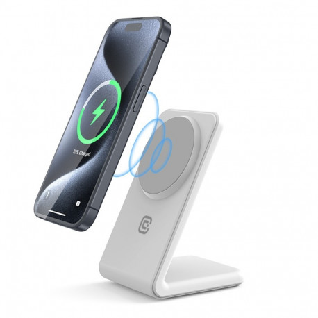 A device that uses electromagnetic induction to transfer electrical energy to a compatible electroni