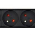 Rack power strip PDU 9xFR 1U 16A FR 2m