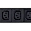 Rack power strip PDU 10xC13 1U 16A C19 2m