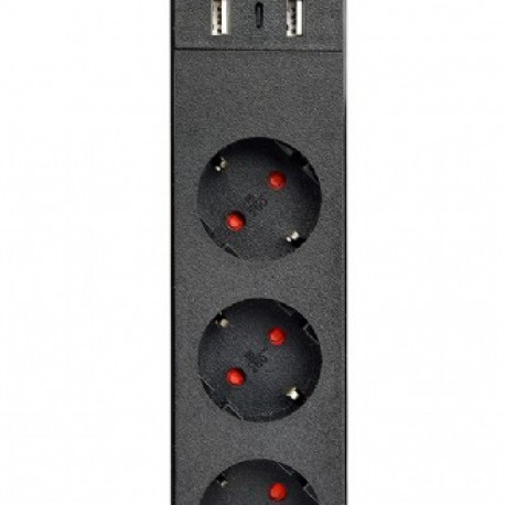 Nutikas Tuya pikendusjuhe 4xDE 2xUSB-A 1xUSB-C must