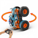 Hot Wheels Monster Trucks HW Transforming Rhinomite RC in 1:12 Scale with 1:64 Scale Toy Truck