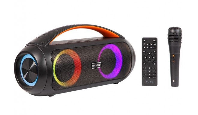 The BOOMBOX Bluetooth Speaker delivers earth-shaking bass and crystal-clear highs i