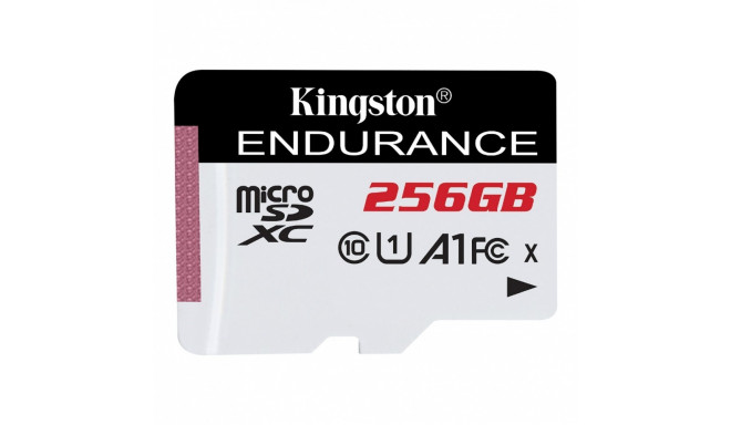Kingston memory card microSDXC 256GB Endurance 95/45MB/s C10 A1 UHS-I