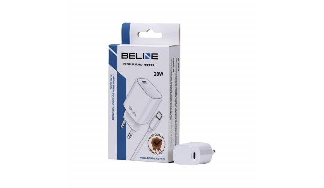 Laadija 20W USB-C + USB-C kaabel, valge