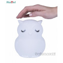 Silicone night lamp MM013 Owl with remote control