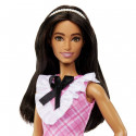 Barbie doll Fashionistas Black Hair And A Plaid Dress