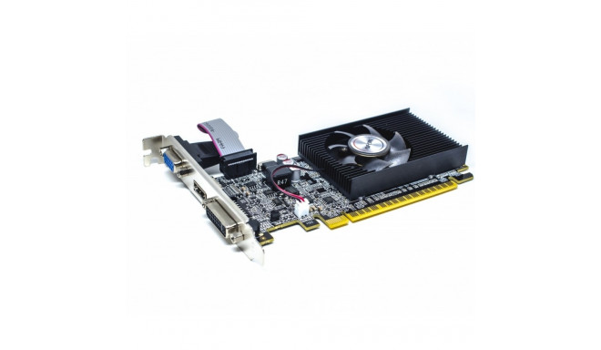 Graphics card GeForce GT 210 1GB DDR3 64Bit DVI HDMI VGA Fan LP