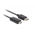 Cable DisplayPort (M) V1.1 -> HDMI (M) 3m black