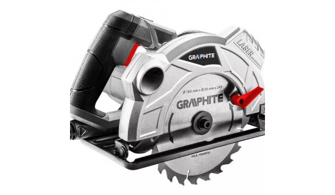 Ringsaag 1500W Grafiit ringsaeketas 185 mm