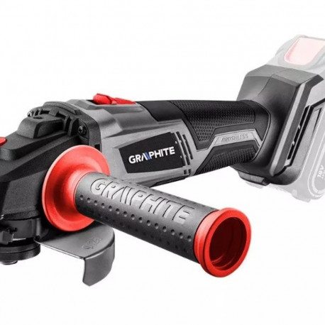 Graphite Energy+ 18V Li-Ion brushless cordless angle grinder 125 mm blade without battery