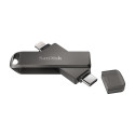 SanDisk mälupulk iXpand 256 GB USB Type-C / Lightning 3.2 Gen 1 (3.1 Gen 1),  must