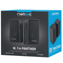 NATEC Speakers 2.0 Panther 6W RMS Black