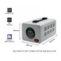 Qoltec 50729 Automatic Voltage Stabilizer AVR PRO 2000VA 3%