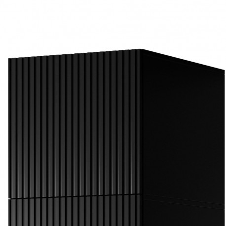 Wardrobe PAFOS 1D BASE 45x55,5x45 Black matt