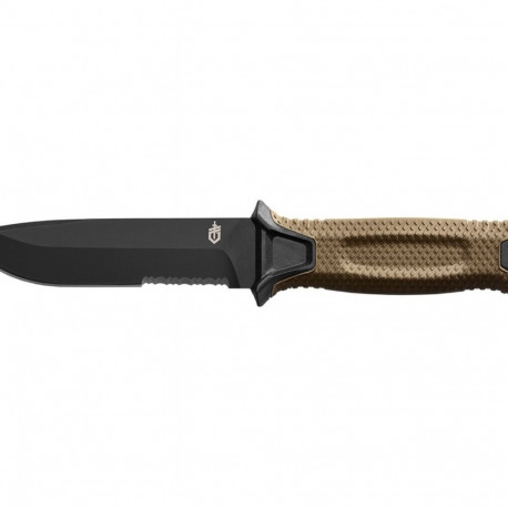 Survival knife GERBER Strongarm Fixed Serrated Coyote