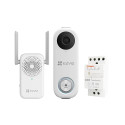 EZVIZ DB1C Smart Video Doorbell with Chime & Transformer Kit
