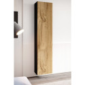 Cama full cabinet VIGO '180' 180/40/30 black/wotan oak